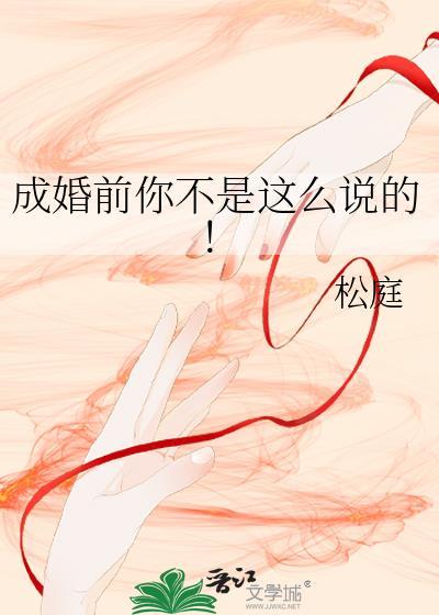 成婚前你不是这么说的