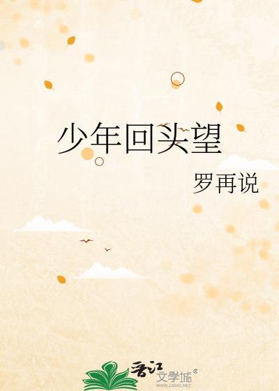 少年回头望by罗再说讲的什么